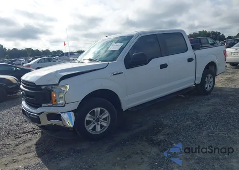 2018 Ford F-150 Xl z USA, uszkodzony, nr VIN 1FTEW1C52JFC22880